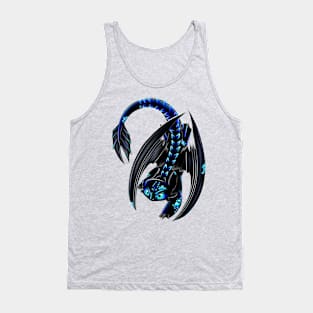 Night fury blue Tank Top